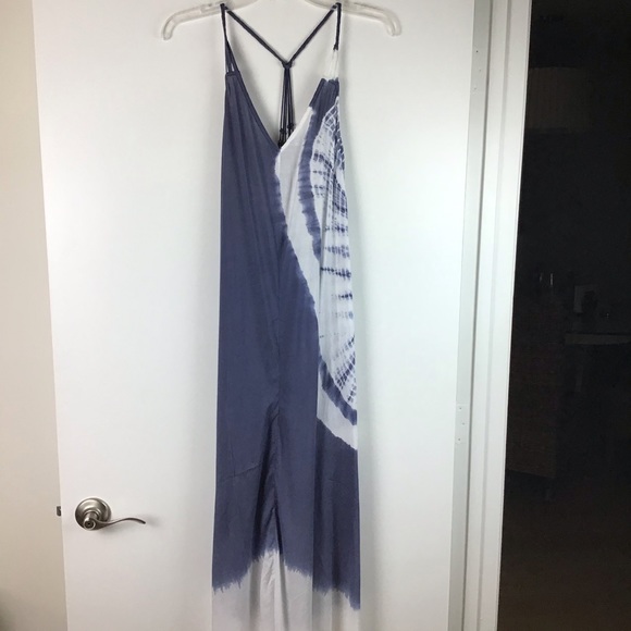 ELAN Tie Dye Swimsuit Beach Coverup Maxi Dress NEW - Picture 2 of 11